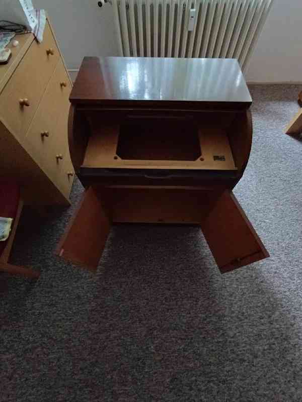 Skříň na gramofon - Supraphon rok 1955 - foto 5