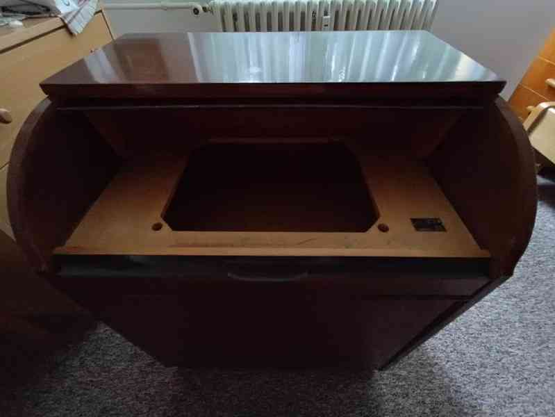 Skříň na gramofon - Supraphon rok 1955 - foto 4