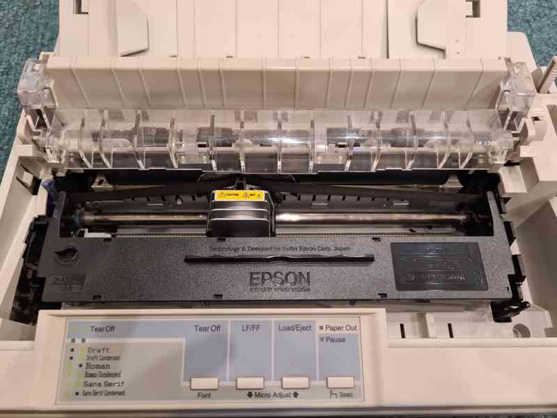 Jehličkovou, rychlou tiskárnu EPSON LX-300+II - plně FUNKČNÍ - foto 4
