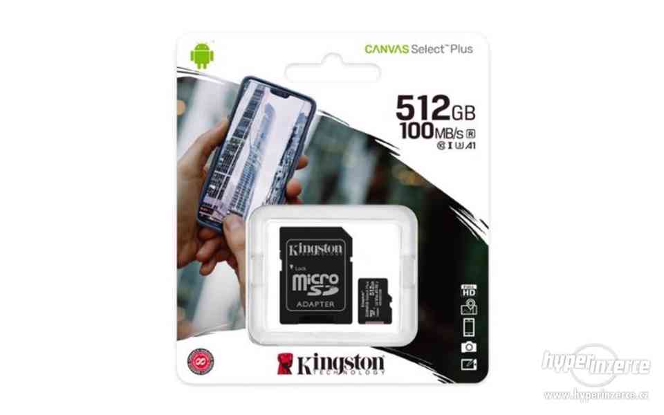 Paměťová karta Kingston Canvas Select Plus MicroSDXC 512GB - foto 1