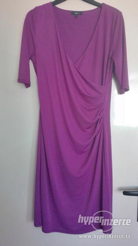 fialové šaty Jake´s, vel. 38 - foto 2