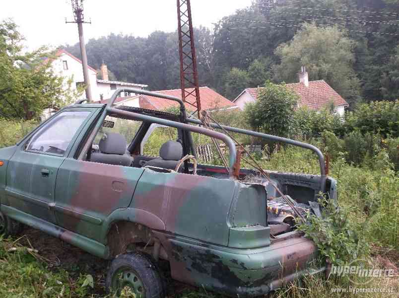 Škoda Felicia combi, Zvedlý, do lesa na dřevo. - foto 3