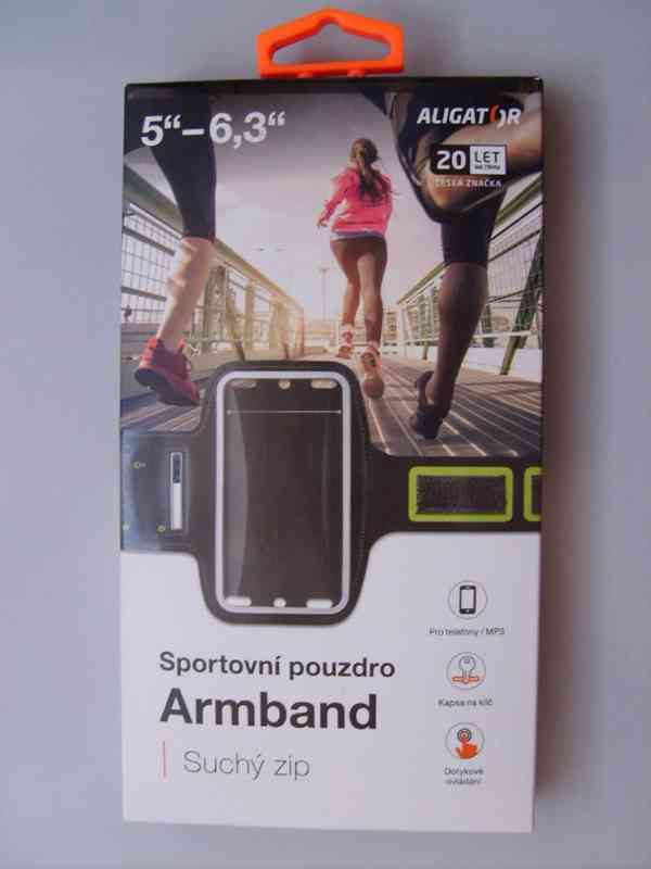 Sportovní pouzdro na mobil-telefon ALIGATOR Armband - foto 2