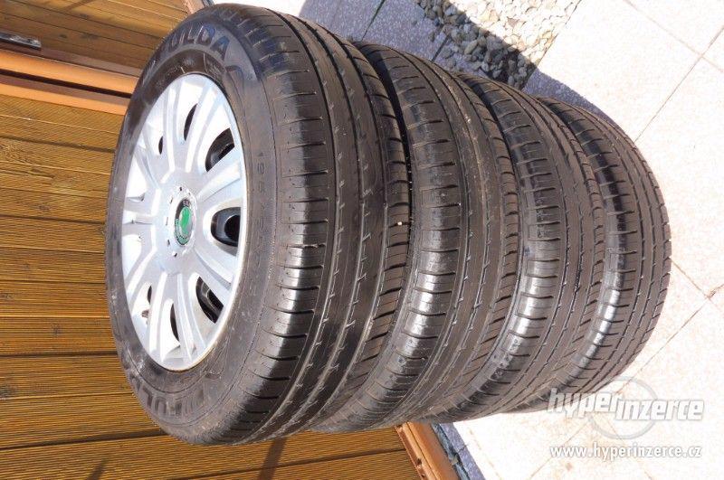 LETNÍ SADA OCTAVIA2: PLECHÁČE R15 5x112 ET47 195/65/15 7mm - foto 20