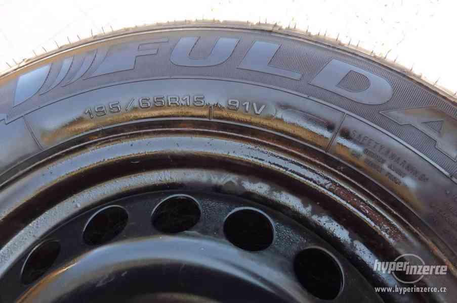 LETNÍ SADA OCTAVIA2: PLECHÁČE R15 5x112 ET47 195/65/15 7mm - foto 7