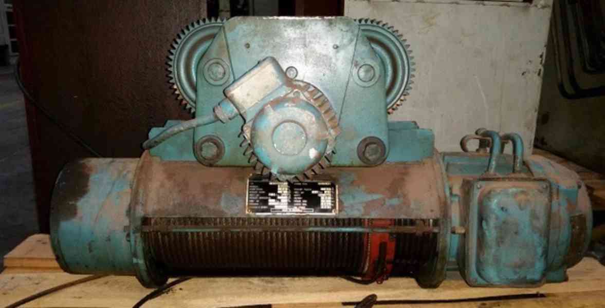 Kladkostroj T 10332 1000kg - včetně dokumentace (7695.) - foto 6