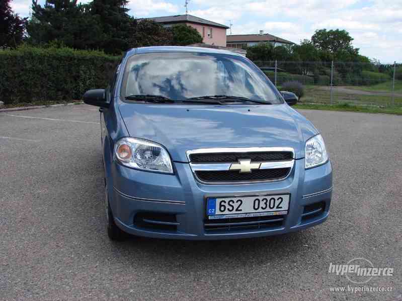 Chevrolet Aveo 1.2i r.v.2007 1.Majitel koupeno v ČR