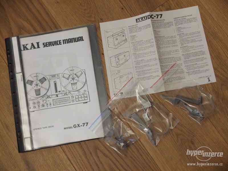 AKAI GX-77StereoReel to Reel TapeRecorder(1981-83) - foto 10