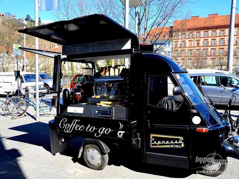Pojízdná kavárna - Piaggio Ape 50 - foto 1