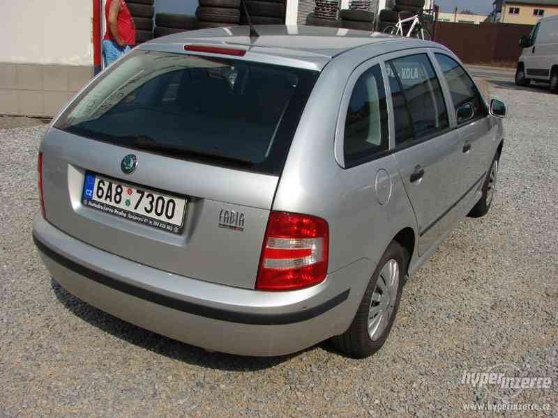 Škoda Fabia 1,2 i Combi (r.v.-2006,koupeno v čr) - foto 4