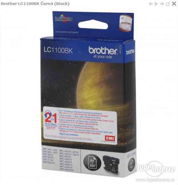 Toner Brother náplň LC 1100 C– C 1100 BK-LC 1000 C originál - foto 2