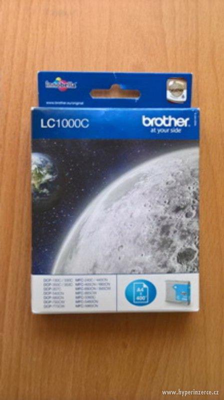 Toner Brother náplň LC 1100 C– C 1100 BK-LC 1000 C originál - foto 7