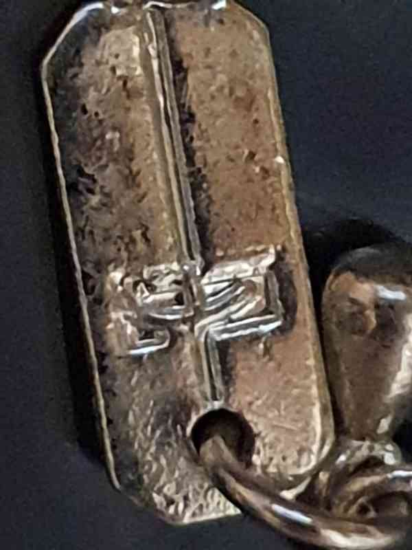 Starý štrasový, stříbrný náhrdelník s naušnicemi - foto 5