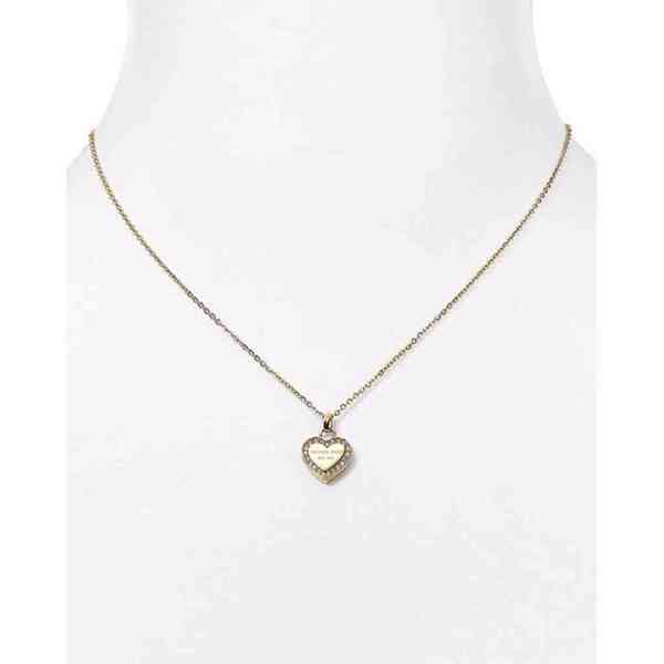 Michael Kors - Dámský náhrdelník se srdíčkovým přívěskem Mkj - foto 3