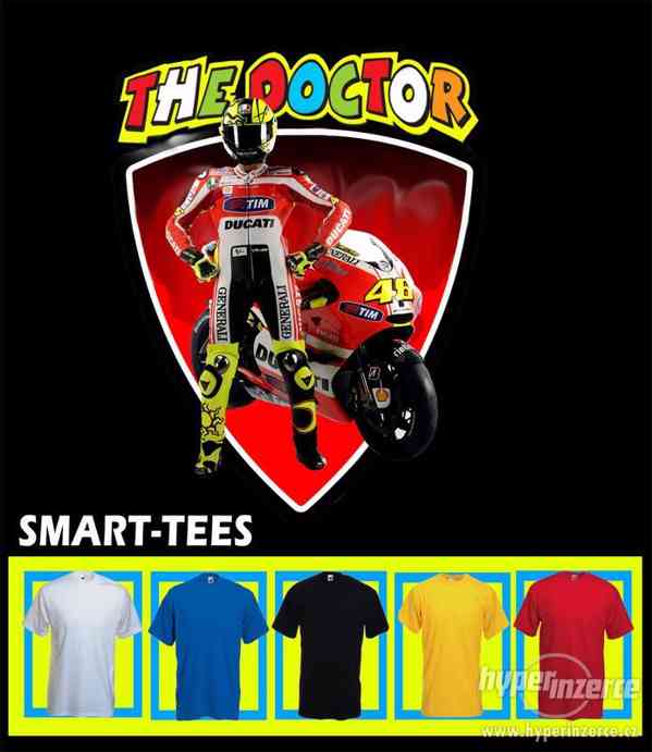 Triko/tričko Moto GP Simoncelli Rossi Stoner - foto 2