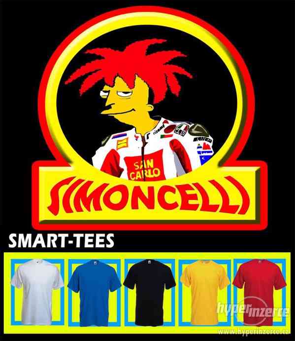 Triko/tričko Moto GP Simoncelli Rossi Stoner - foto 4