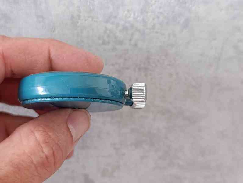 Švýcarské kapesní stopky Minerva – funkční, 51 mm, vintage - foto 8