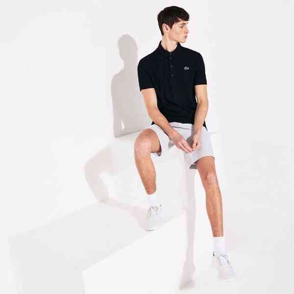 Lacoste - Pánská texturovaná prodyšná golfová polokošile SPO - foto 2