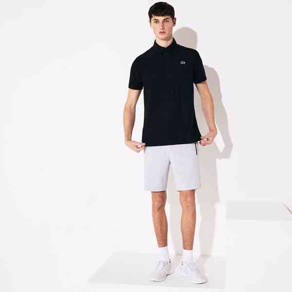 Lacoste - Pánská texturovaná prodyšná golfová polokošile SPO - foto 3