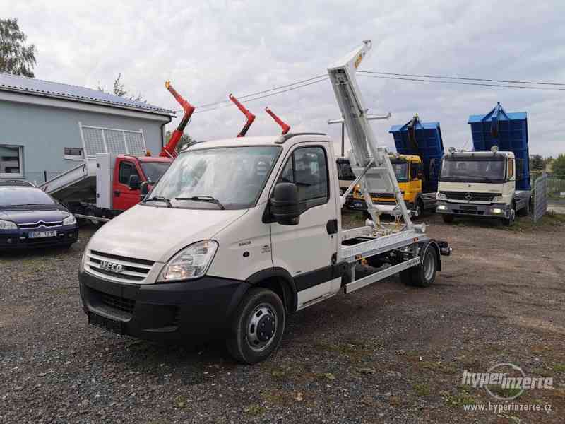 IVECO DAILY 35C15 HÁKOVÝ NOSIČ KONTEJNERŮ Ř.P. SKUPINY B!!
