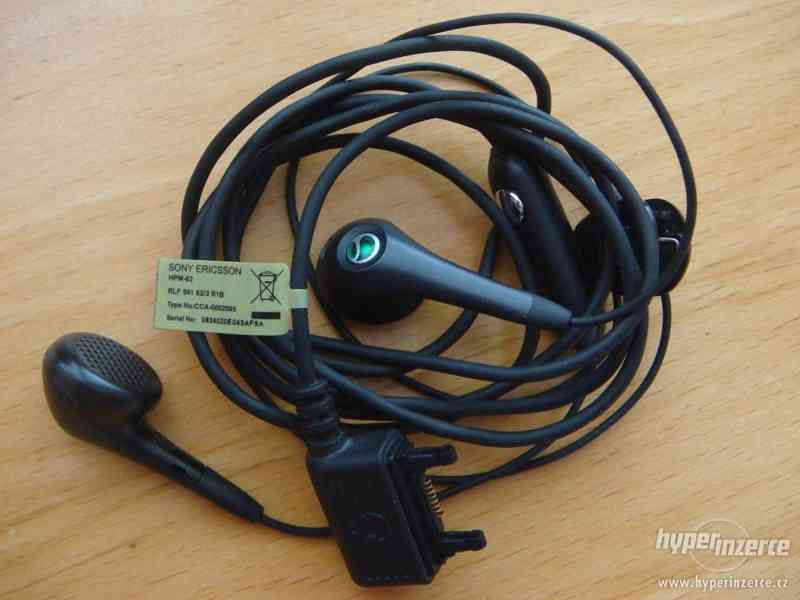 Originální sluchátka Sony Ericsson HPM-62 - foto 1