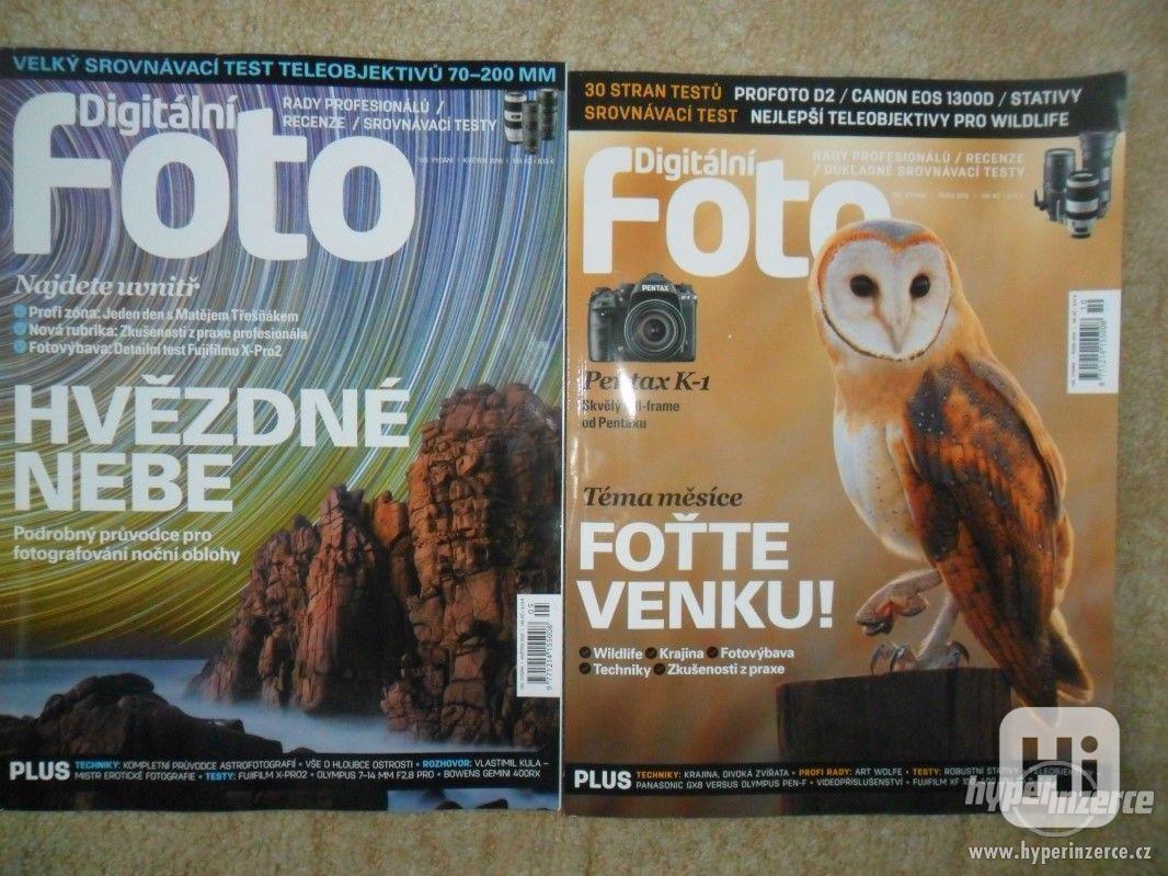 Prodám starší časopisy Digitální foto aj. - foto 1