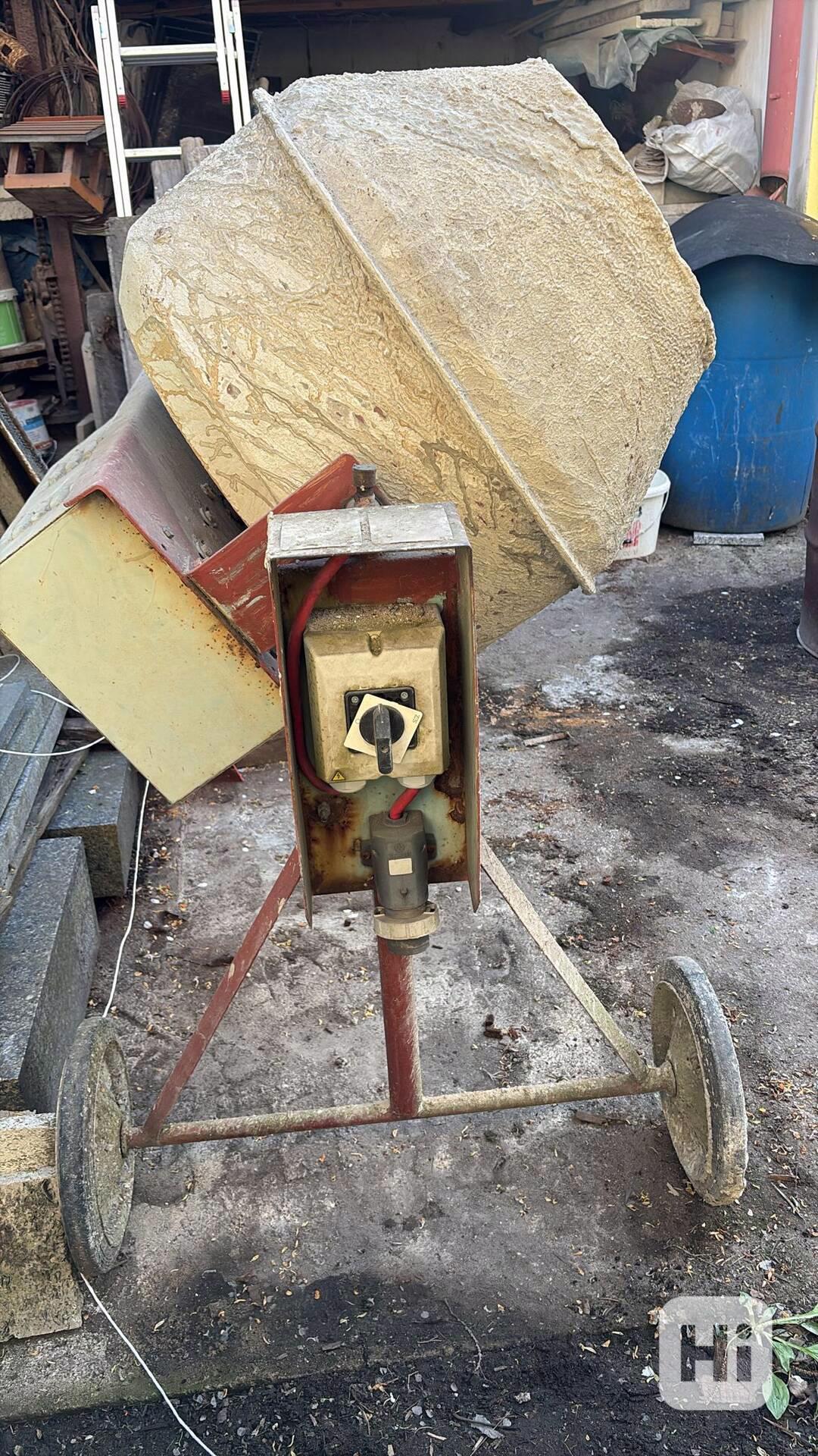prodám stavební míchačku, levně - foto 1