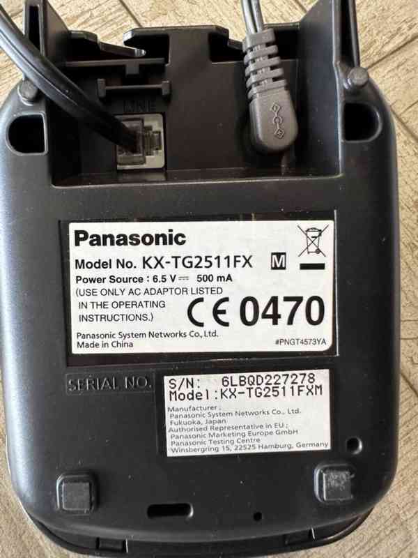 PANASONIC KX-TG2511FX - foto 3