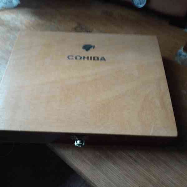 doutníky Cohiba,originální krabice,krabice na doutníky - foto 5