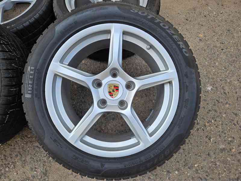 🏁 Originální alu kola Porsche 18” + Pirelli pneu 🏁 - foto 1