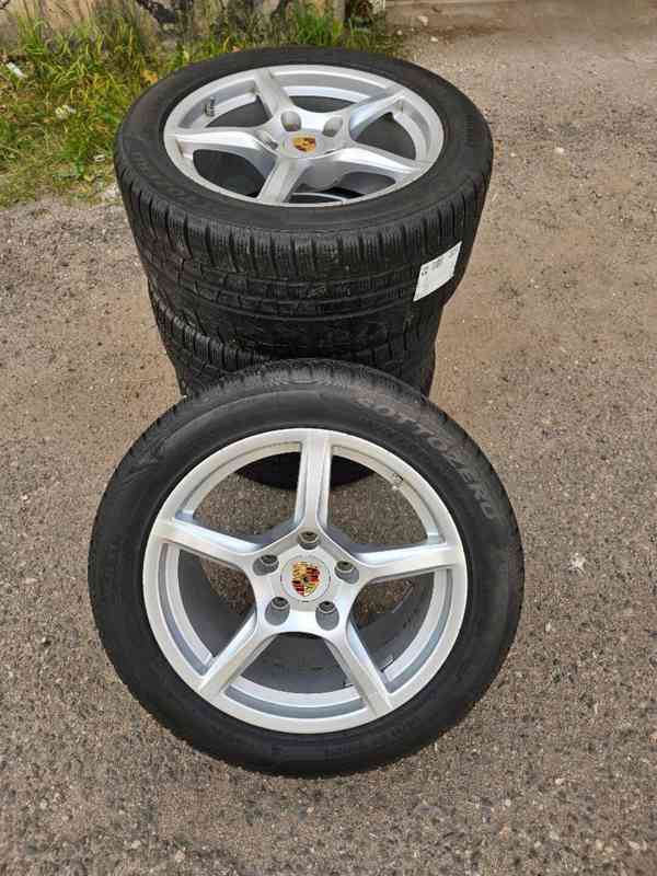 🏁 Originální alu kola Porsche 18” + Pirelli pneu 🏁   - foto 2