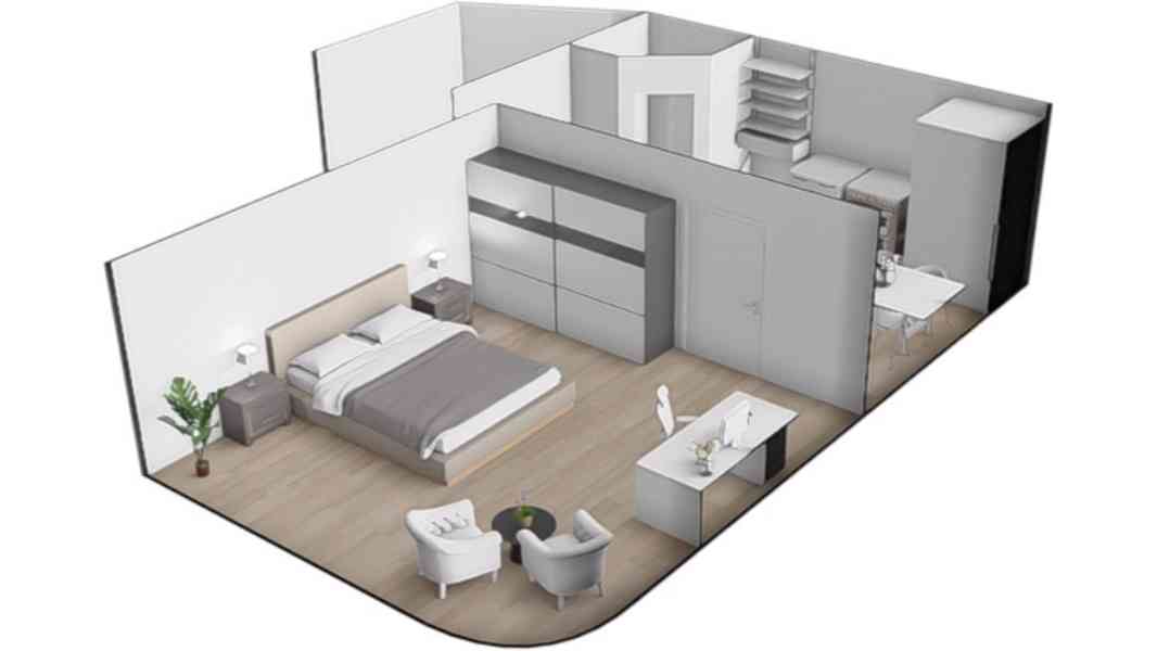 PRONÁJEM PĚKNÉHO CIHLOVÉHO BYTU 1+1,  BRNO – ČERNÁ POLE  - foto 25