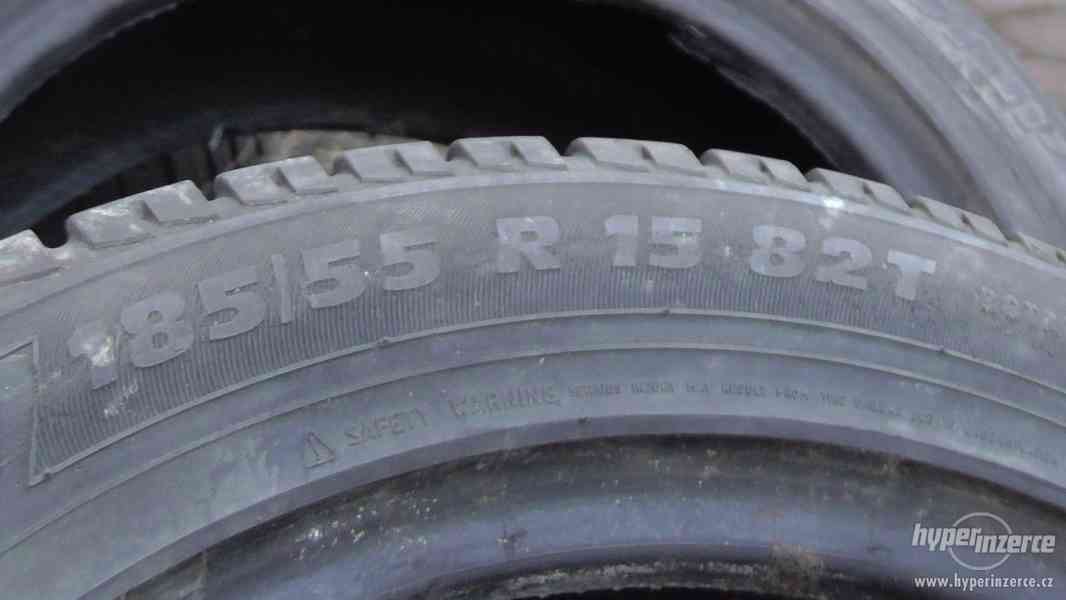 Zimní pneu 158/55R 15  2ks vzorek 90% - foto 5