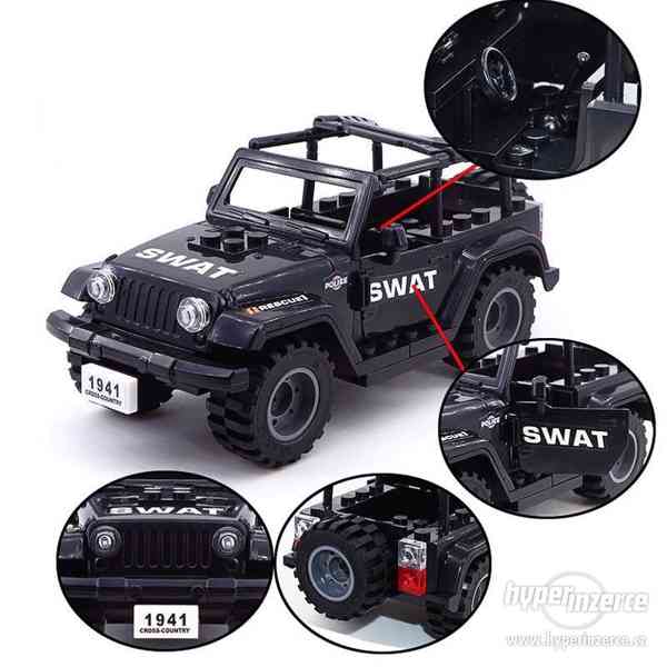 Lego SWAT Police Jeep - foto 4