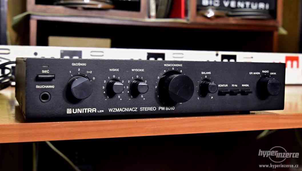 Unitra PW 8010 krásný malý kvalitní stereo zesilovač - foto 1