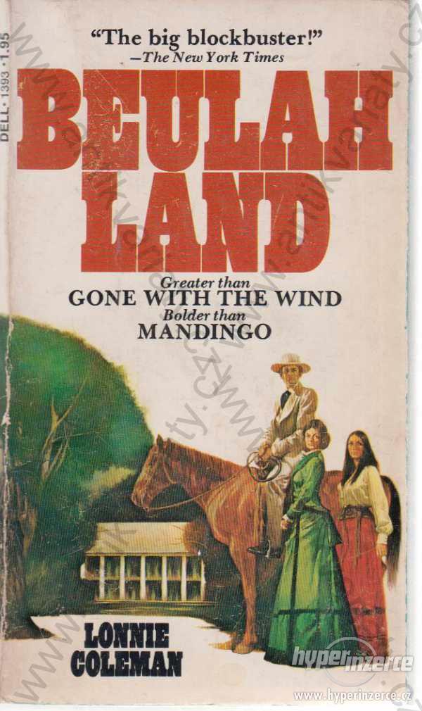 Beulah Land Lonnie Coleman Dell Publishing Co 1974 - foto 1
