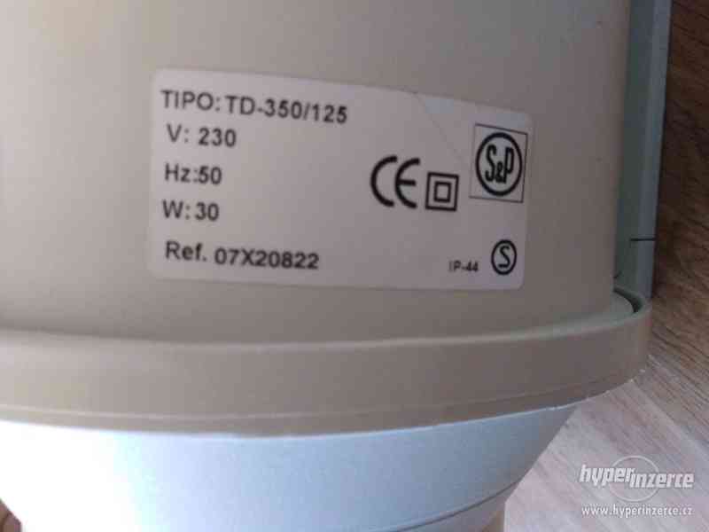 Ventilátor dvouotáčkový potrubní TD 350/125 IP44 - foto 2