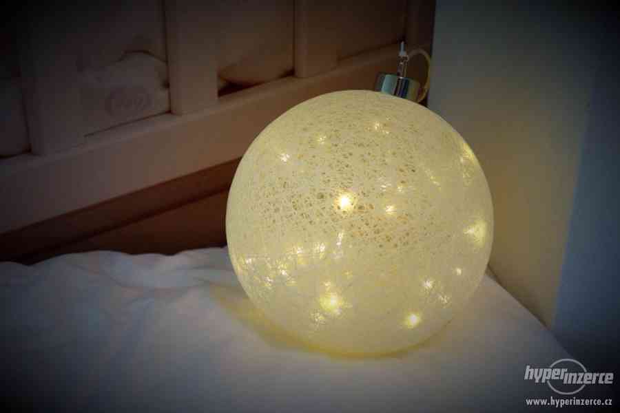 LED světelná koule Velká - foto 2