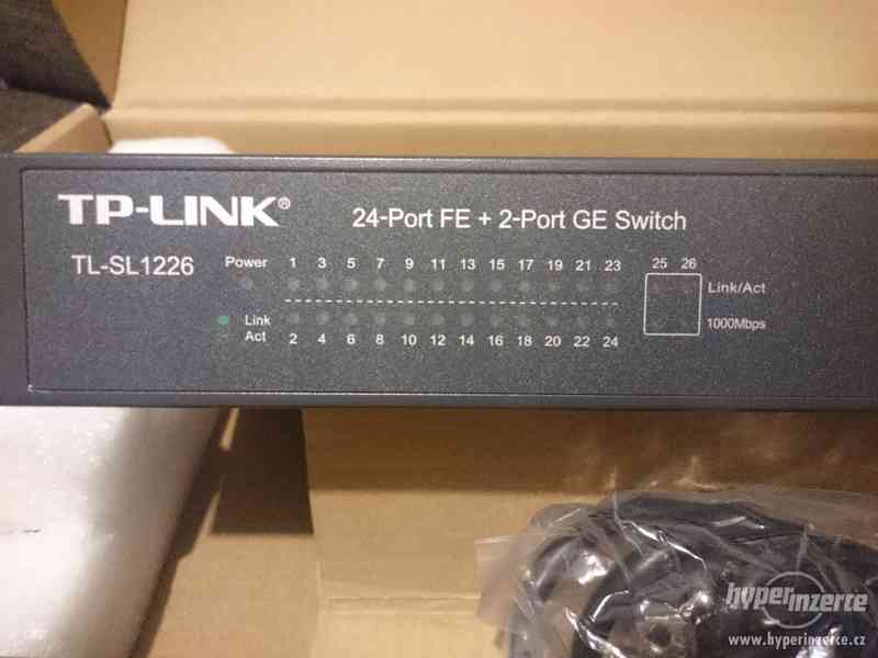 Switch 24x LAN, 2x GLAN TP-LINK TL-SL1226 - foto 3