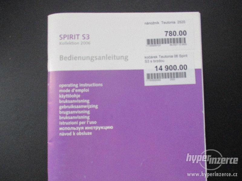 Prodám luxusní kočár Teutonia 06 Spirit S3. - foto 5