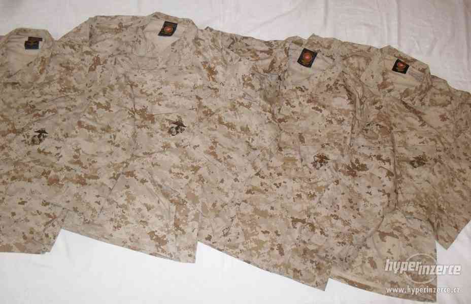 USMC MCCUU Woodland/Desert MARPAT blůzy - foto 2