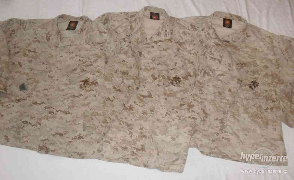 USMC MCCUU Woodland/Desert MARPAT blůzy - foto 3