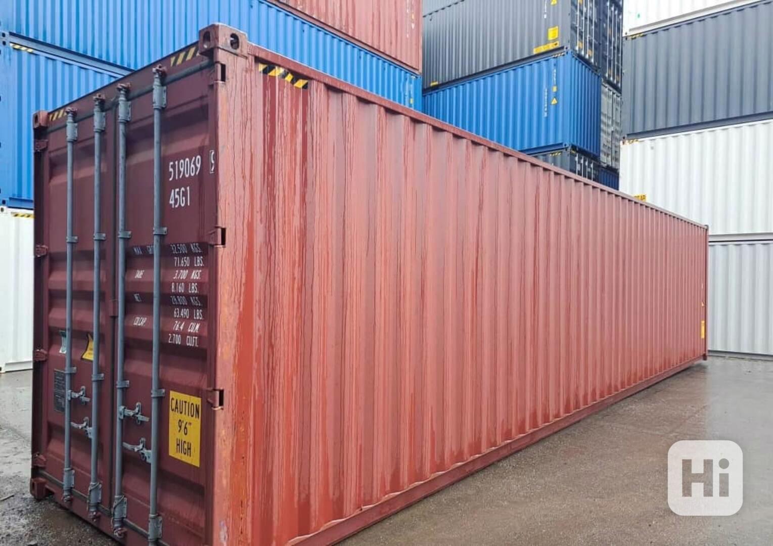 Nové a použité kontejnery typu 10HC, 20HC a 40HC - foto 1