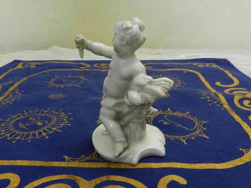 Andělíček Putti Nymphenburg Německo - foto 3