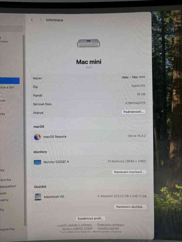 Zánovní Apple Mac Mini M2, 16GB/SSD 256GB - záruka - foto 5