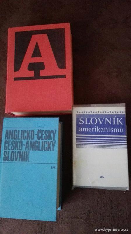 Prodám Anglicko-české, česko-anglické slovníky - foto 1