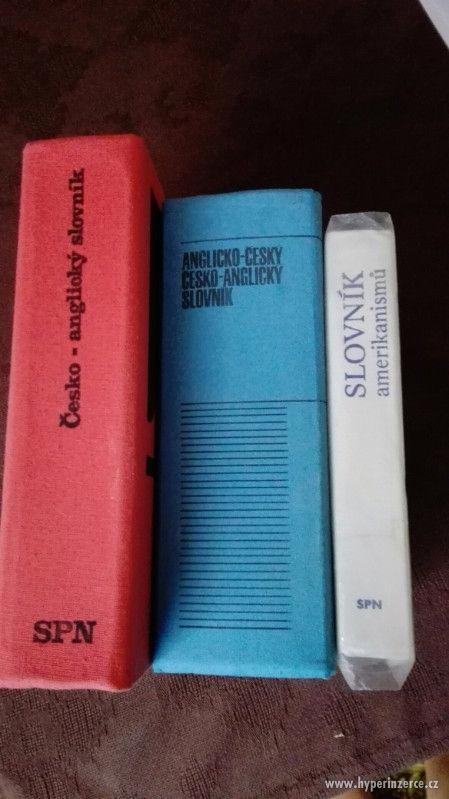 Prodám Anglicko-české, česko-anglické slovníky - foto 2