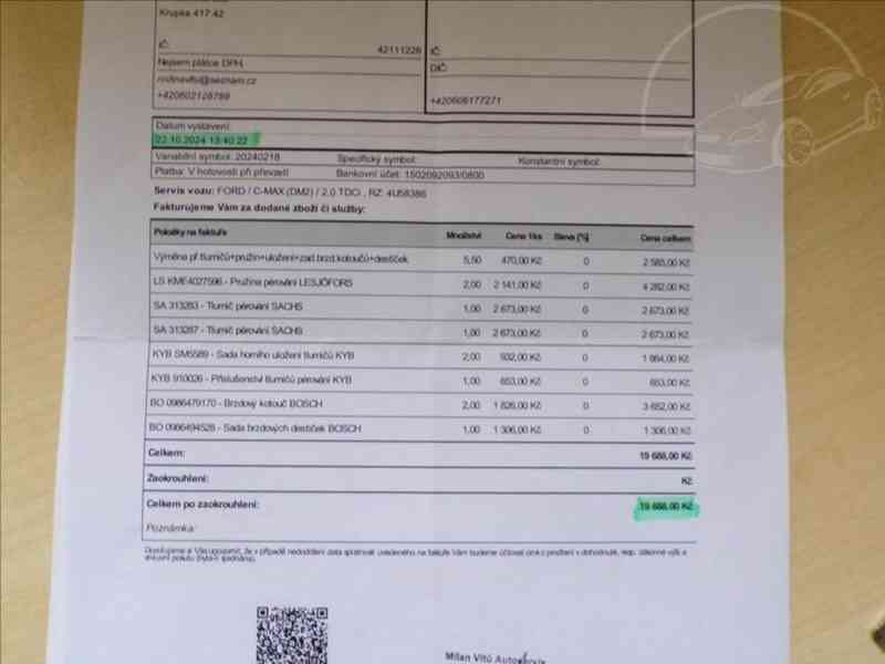 Ford C-Max 2,0 TDCi DIGI.KLIMA-NOVÁ SPOJKA - foto 18