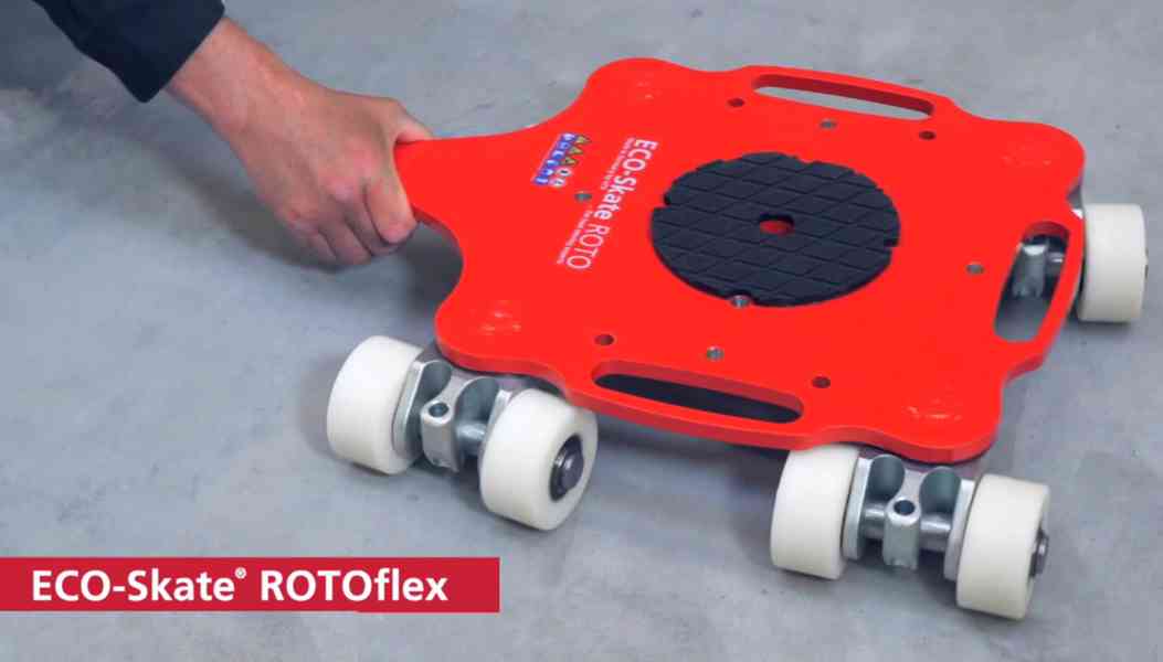 Eco-Skate RotoFlex RF24, podvozek transportní, 360° otočný - foto 6