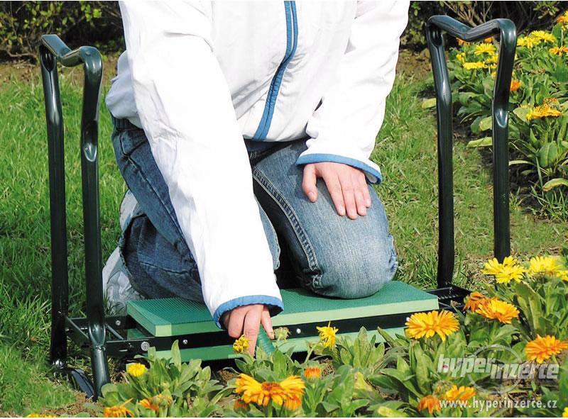 Zahradní stolička + klekátko 2v1 - nové zboží se zárukou - foto 6